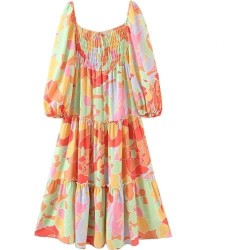 J-Bg Pink Long Sleeve Summer Dresses