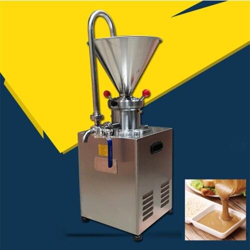 JMC-60 Vertical Stainless Steel Colloid Mill Grinding Machine Commercial Electric Colloid Grinder 110V/220V 1.5KW 2800r/min 4.1L