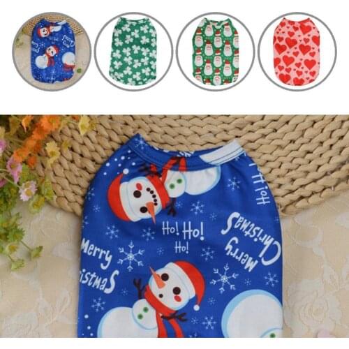 Easy-wearing Soft Texture Festival Pet Vest Outfits Pet Accessories