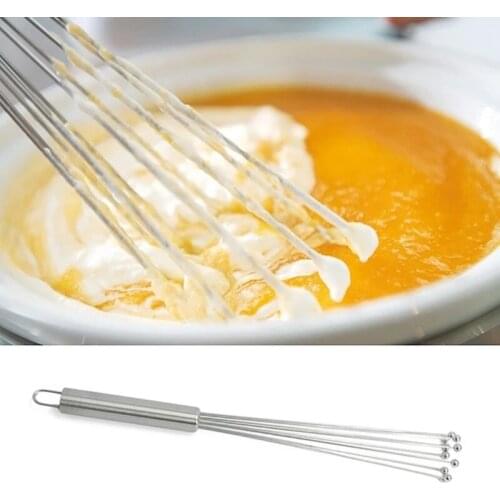 Multifunctional Stainless Steel Glass Bead Whisk Household Blender Cream Foamer Kitchen DIY Baking Tools Tools