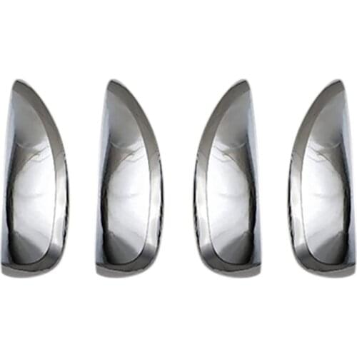 Car Trim Plated Door Handle Cover Auto for Renault Logan II 2012-2016 Symbol III