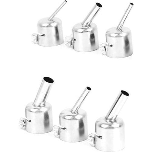 For 850 Hot Air Oblique Tube Nozzle for Desoldering Station Oblique Nozzle (3x4x5x7x8x10mm)