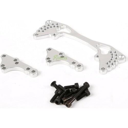 Alloy CNC Adjustable Angle Rear Shock Absorption Crossbar Beam Fit for 1/5 HPI ROVAN KM BAJA 5B 5T 5SC