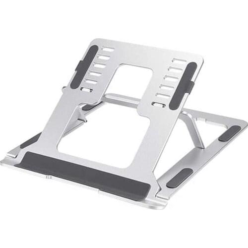Laptop Stand Adjustable for Desk, Portable Ergonomic Laptop Riser Stand for 15 Inch Laptop, Windows & Mac Devices