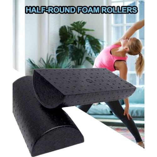 Yoga Block EPP Roller Yoga Column Half Round Yoga Column Roller Gym Balance Training Shaft Massage Roller For Fitness Equipment