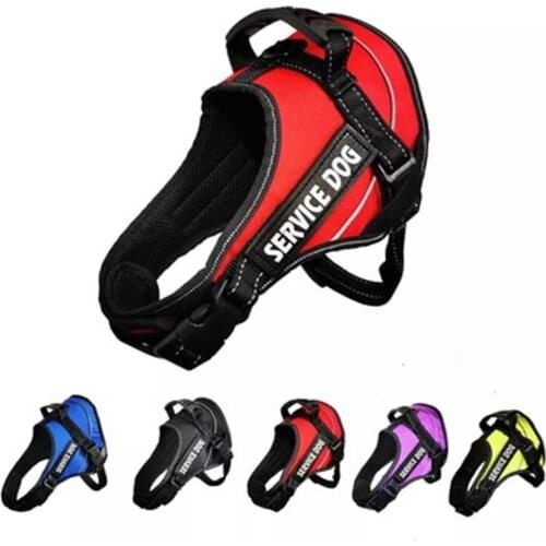 Pet Supplies Dog Harness Reflective Adjustable Vest Harness For Smal Medium Heavy Large Harnesses For Dog High Quality