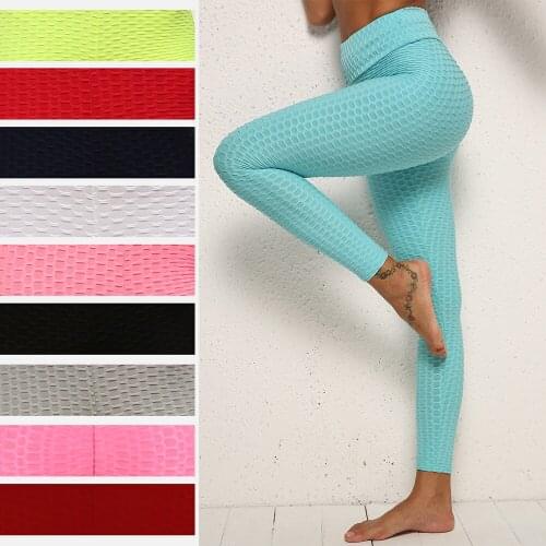 Yoga Pants Sexy Fitness Sport Leggings Women Solid Workout Running Pants High Waist Elastic Gym Clothing Joggers Women Trousers