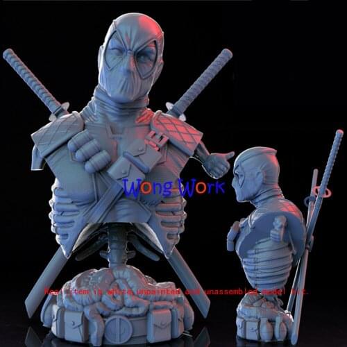 Wong Work Unpainted 30cmH 3D Printing Unassembled Garage Kits GK Model Kit Figure Statue TTG-210512-02