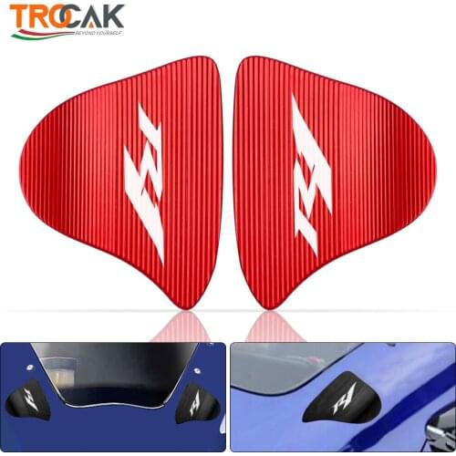 R1 2020 Motorcycle Rearview Mirror Seat Decorative Cover Mirror Base for Yamaha R1 yzf R1M 2020 accessories