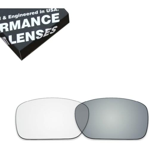ToughAsNails Replacement Lenses for Oakley Turbine Sunglasses Photochromic Clear (Lens Only)