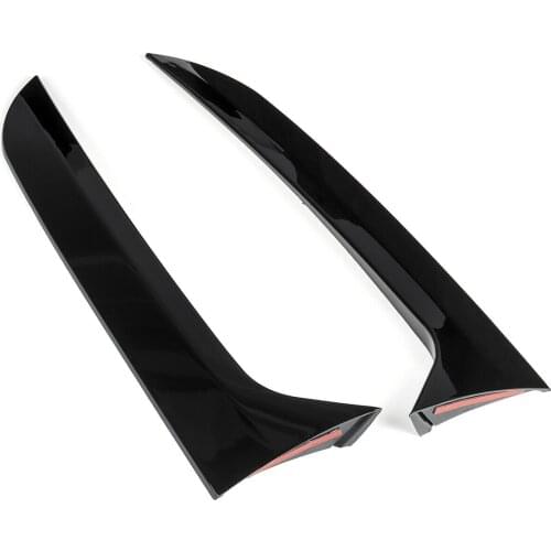 1Pair New Rear Window Side Wing Spoiler Canards Splitter Fit For VW Tiguan MK1 2007 2008 2009 2010 2011 2012 2013 2014 2015 2016