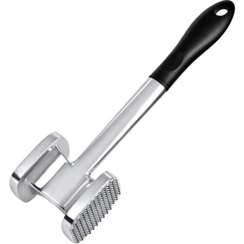 1PC Double Sided Beating Meat Hammer Kitchen Steak Tendon Loosing Meat Hammer Creative Hammer Cucumber Kitchen Tool Dropshipping