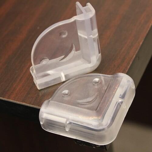 4pcs Children Safety Corner Table Protectors Guards Cushions Transparent Anti-collision Table Edge Corner Protector Edge Corner