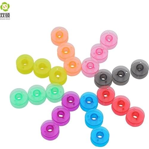 Sewing Tools Accessory Home Multi-function High Quality Color Transparent Plastic Lock Core 8pcs/lot