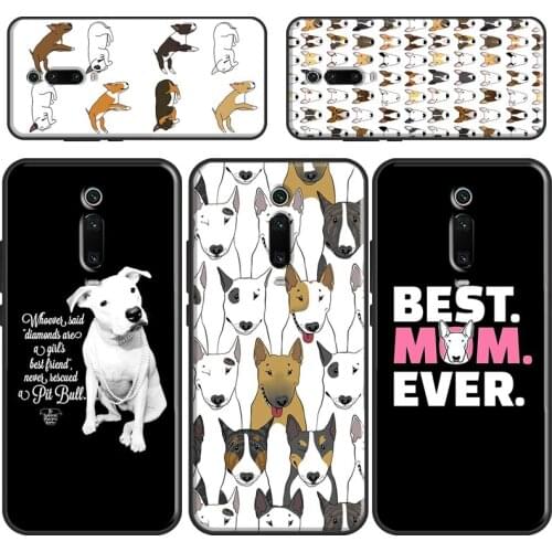 English Bull Terrier Phone Case For Xiaomi Mi 11 Lite Ultra 9 10 9T 10T Pro POCO M3 Pro F2 F3 POCO X3 Pro Cover