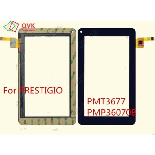 Black for PRESTIGIO PMT3677 PMP3670B PMT5777 PMP3007 PMP5101D PMP1014TE PMP380C PMP7079 Touch screen panle
