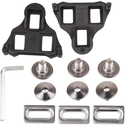 Road Bike Cleats 6 Degree Float Self-Locking Cycling Pedals For Shimano SH-11 SPD-SL System Shoes