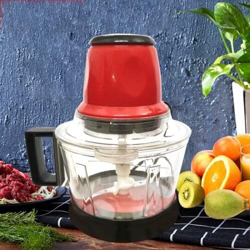 3L Electric Meat Grinder Kitchen Large Capacity Chopper Shredder Food Processor Stainless Steel Electric Kitchen Tools
