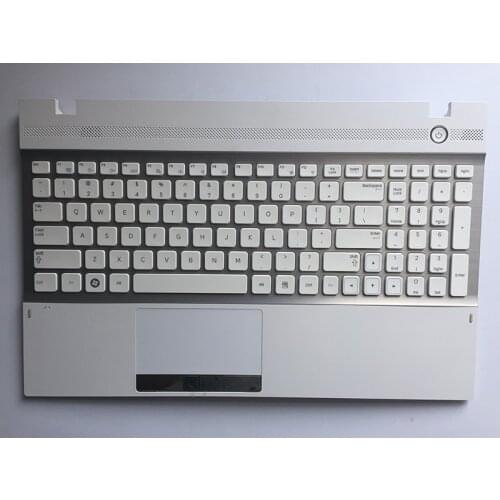 English New keyboard for samsung NP300V5A NP305V5A 305V5A 300V5A BA75-03422A US Laptop keyboard with white Palmrest