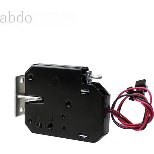Small electromagnetic lock DC 12V2A supermarket intelligent locker electronic lock access control electric lock mailbox lock