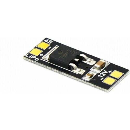 F16893 Mini 12V Linear Regulator Module 4S Input 12V Output for Racer RC Drone Quadcopter camera