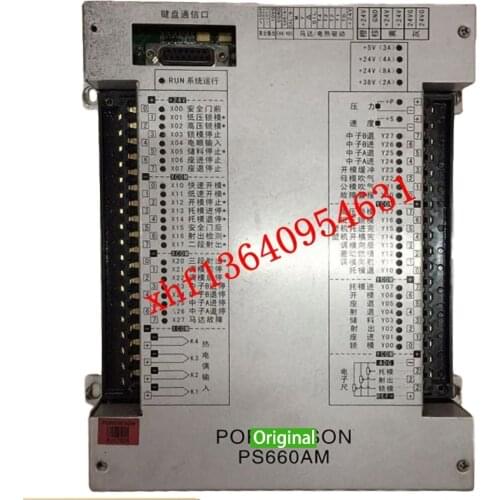 Original PORCHESON PS660AM Controller / IO Board For Injection Plastic Molding Machine (Can Work With KC118 /MS210A Panel)