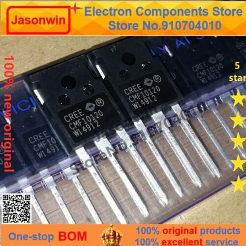 100% nuevo 50 unids/lote original Silicon carbide MOSFET CMF10120D CMF10120 24A 1200 TO-247 Transistor