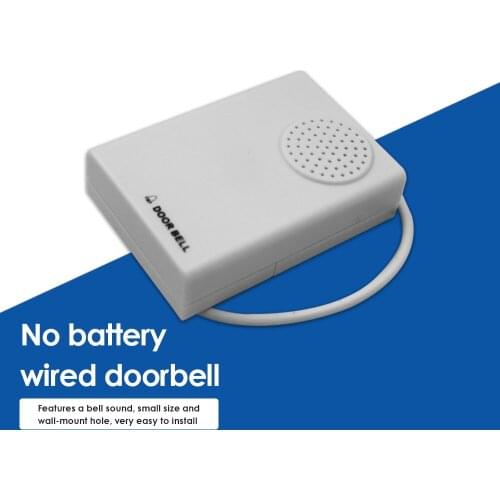 DC 12V Vocal Chime Wired Home For Wired Bell Door System Control Doorbell Office Access