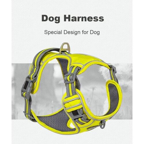 Adjustable Dog Harness Vest Collar Leash