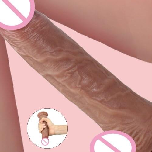 Rubber Cock Dildos for Women Erotica And Sex Toys for Adults Lesbian Strapon Anal Dildo Realistic Penis Suction Cup Intimate Toy