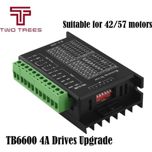 3pcs 1pcs Stepper Motor Driver TB6600 Nema 23 Nema 34 42/57/86 Nema17 4A DC9-40V 1 axis Stepping Motor CNC Engraving Machine