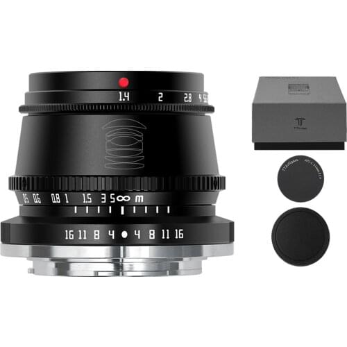 TTArtisans 35mm F1.4 APS-C Lens for Micro 4/3 Camera GH3 OMD E-M1 Fujifilm X-T3 Sony a7 Canon EOSM Leica Sigma L Nikon Z