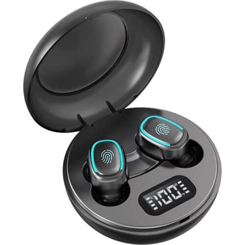 Wirelss Headsets IPX6 Waterproof TWS Touch Control 3D Sound Effect Earbuds In-ear TWS Bluetooth 5.0 Headphones With LED Display