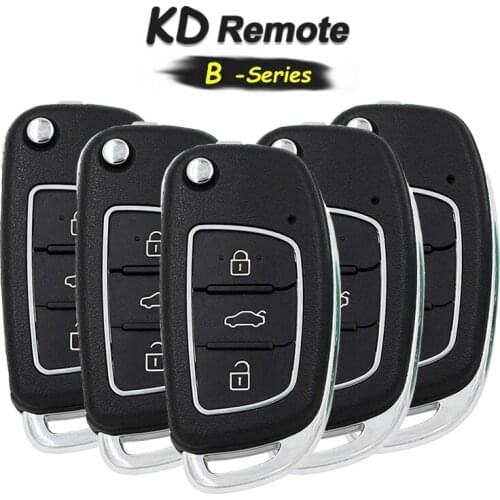 KEYECU 5x B-Series B16 Universal Remote 3 Button Control Key for KD900 KD900+, KEYDIY Remote for B16