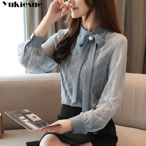 VODA MOMO Openwork Blouses