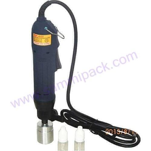 High speed hand cap screw machine for drink bottle, juice bottle, pill bottle