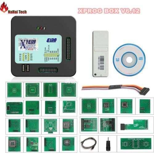 XPROG M Metal Box V6.12 V5.55 V5.74 V5.84 X-PROG M Xprog V5.84 XPROG-M ECU Programmer Tool X Prog M Box V5.84 Full Adapters