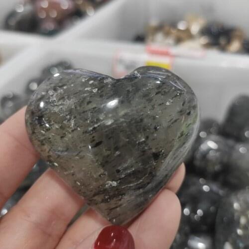 1pcs Natural pitaya heart Gift Love Puffy Heart Shaped Stone Love Healing crystalpcs