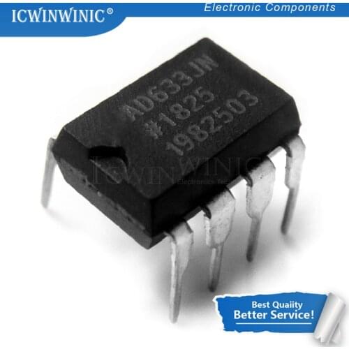 5piece AD633JN AD633 Low Cost Analog Multiplier DIP-8 In Stock