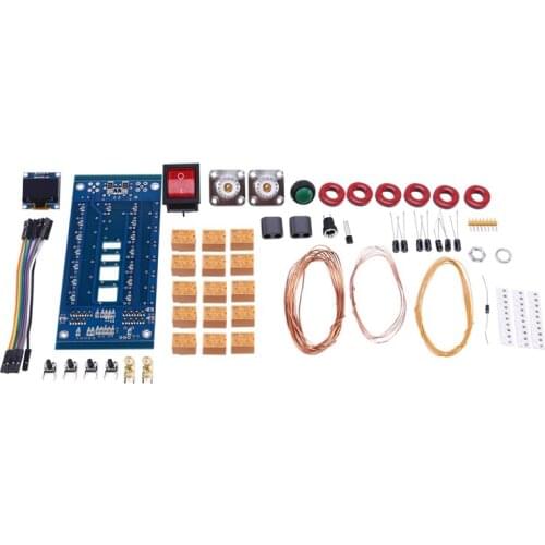 ATU-100 1.8-50MHz Kits ATU100Mini Automatic Antenna Tuner By N7DDC 7X7 Firmware Programmed / SMT/ Chip Soldered /+ OLED