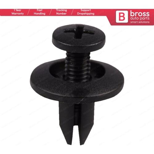 BCF1134 10 Pieces Push Type Retainer for Honda: 90684-SA5-0030; Isuzu: 8942981190; Nissan: 10998-30880 Made in Turkey
