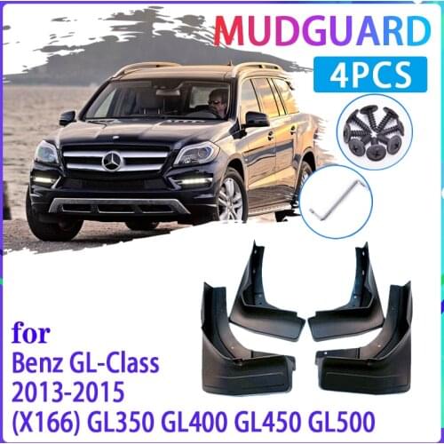 Car Mud Flaps for Mercedes Benz GL Class 2013~2015 2014 Mudguard Splash Guards Fender Mudflaps Auto Accessories