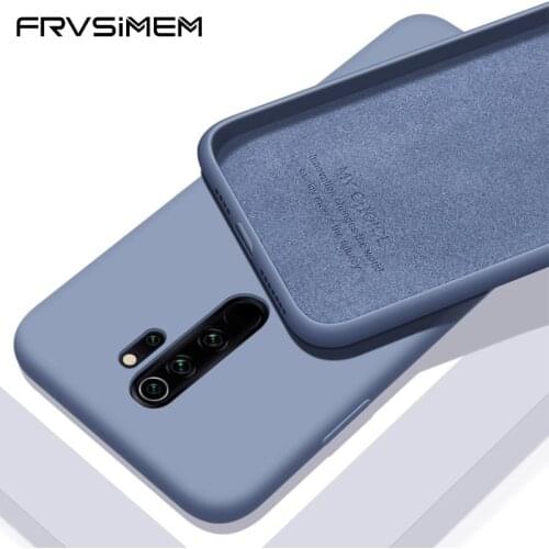 Liquid Silicone Case For Xiaomi RedMi Note 8 Note8 Pro Note 8 Pro GloBal Version Fashion TPU Soft Cover 2019 Cases Shockproof