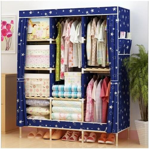 Latest wooden wardrobe length 130cm