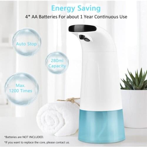 Liquid Soap Dispensers Automatic Soap Dispensers Touchless Foam Dispenser For Kitchen Bathroom ​Induction Foaming Hand Washing