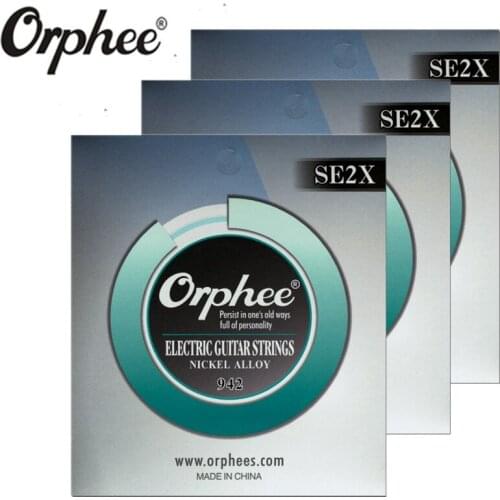 Orphee SE2X 009-042 Electric Guitar Strings Hexagonal nickel alloy guitar Accessories 3 set