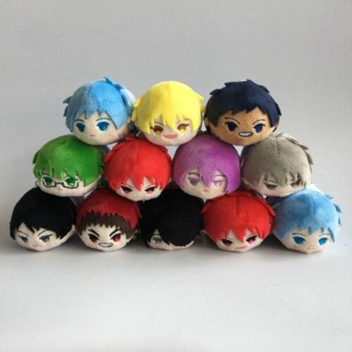 Kuroko no Basket Plush Doll Toys keychain keyring pendant strap stuffed cute hot Christmas cos gift C