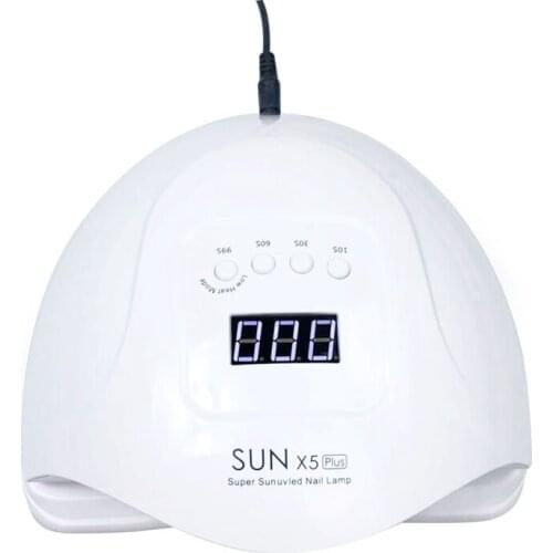 Sun X5 Plus Led Lamp 80W Nail Dryer Lcd Display 36 Led Nail Dryer Lamp For Curing Gel Polish Auto Sensor Timer Nail Manicure E
