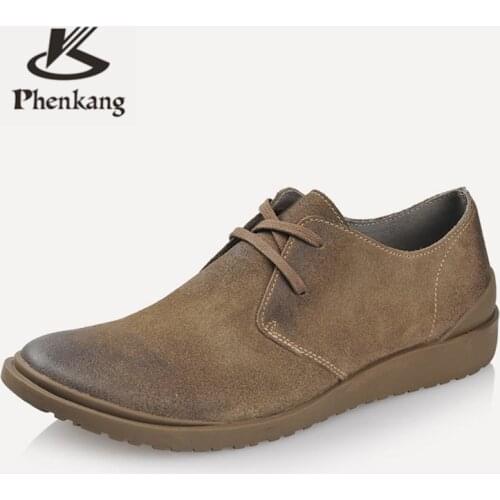 Men leather shoes summer casual derby outdoor flats mens handmade laces black shoes for men 2020 male brown spring shoes