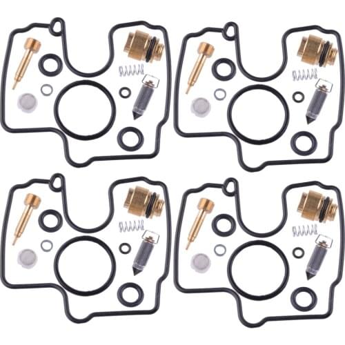 4 Sets Carburetor Carb Repair Rebuild Kit Fit for Yamaha YZF-R1 YZF R1 1998 1999 2000 2001